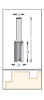 Frez D=8 mm, B=19 mm
