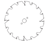 PI-550 400*3,8/30 z=24 GAM FABA