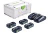 Festool Zestaw energii SYS 18V 4x4.0/TCL 6 DUO 577104