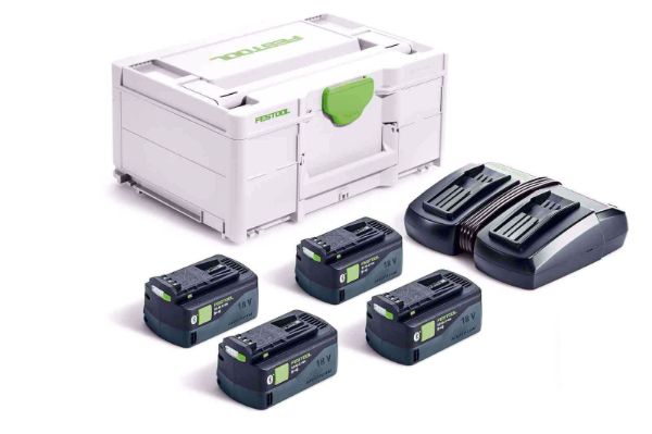 Festool Zestaw energii SYS 18V 2x5,0/TCL 6 DUO 