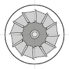Obrazek Frez kątowy DIN1833 HSS Co5 kształt D 45st 32mm FORMAT