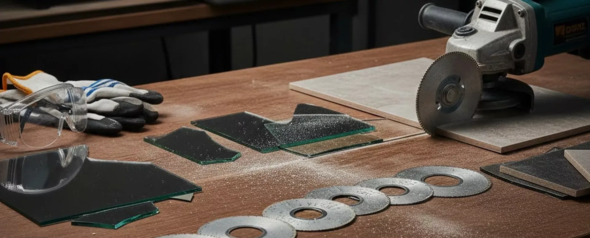 Diamentowe tarcze do precyzyjnego cięcia szkła i ceramiki