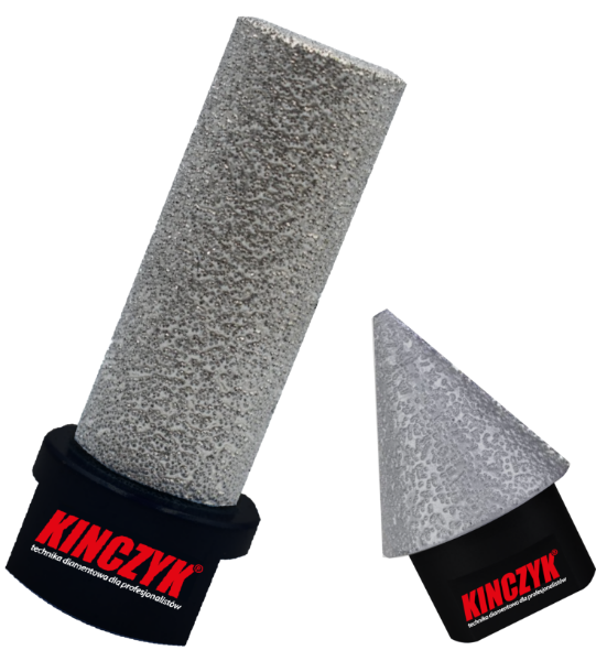 Frez diamentowy stożkowy