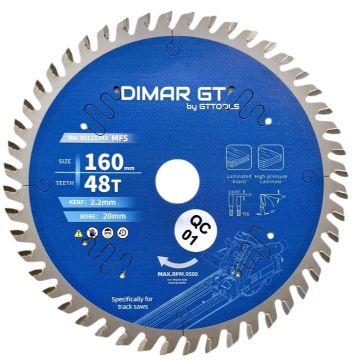 Obrazek Piła tarczowa 160x2,2/20 z-48 DIMAR